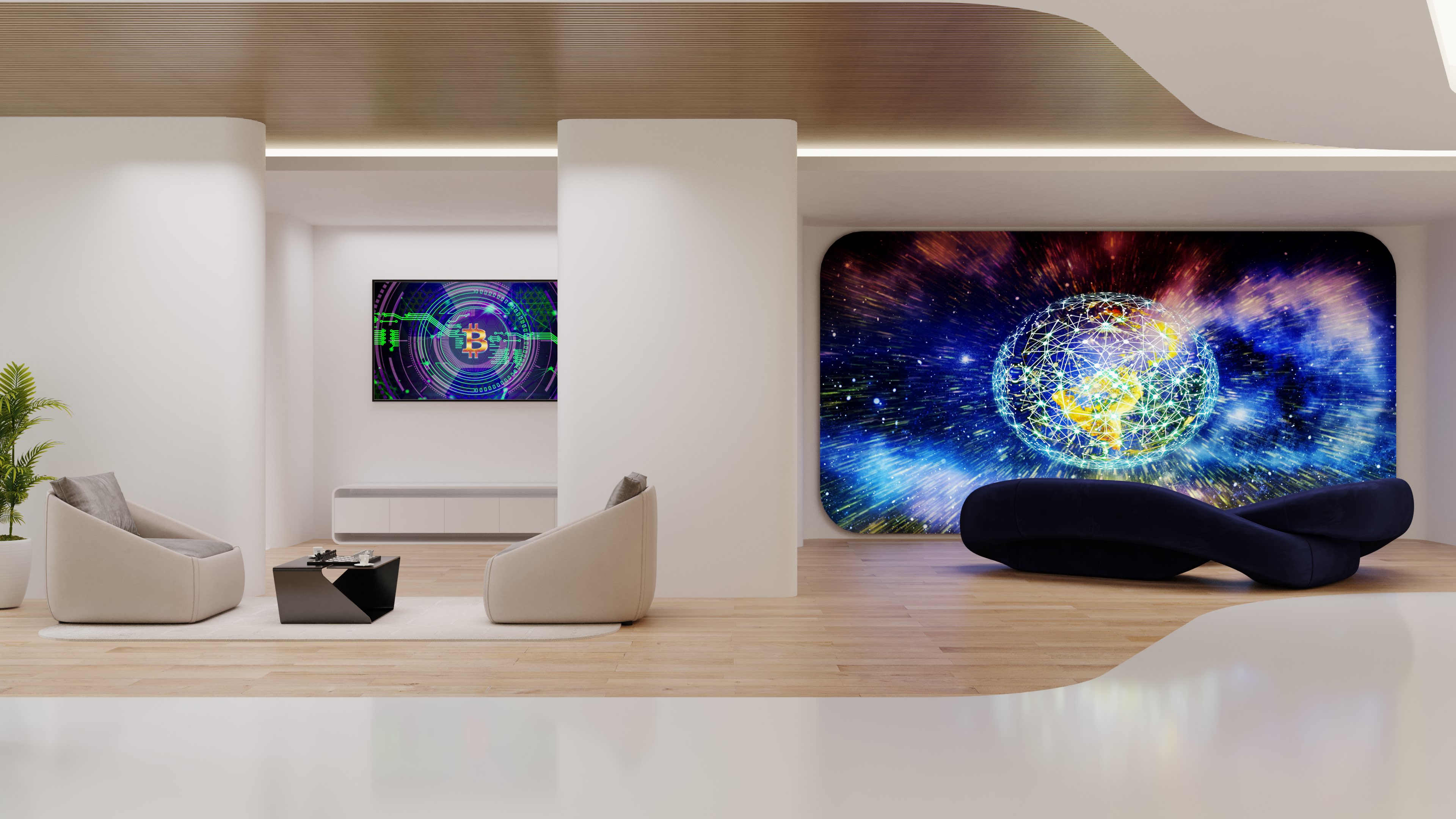 Crypto One Office Render